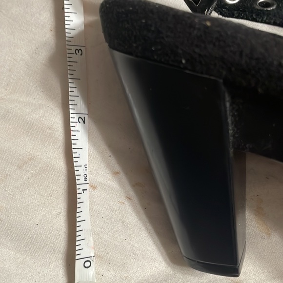 Aerosoles Black Suede Open Toe - Picture 5 of 5